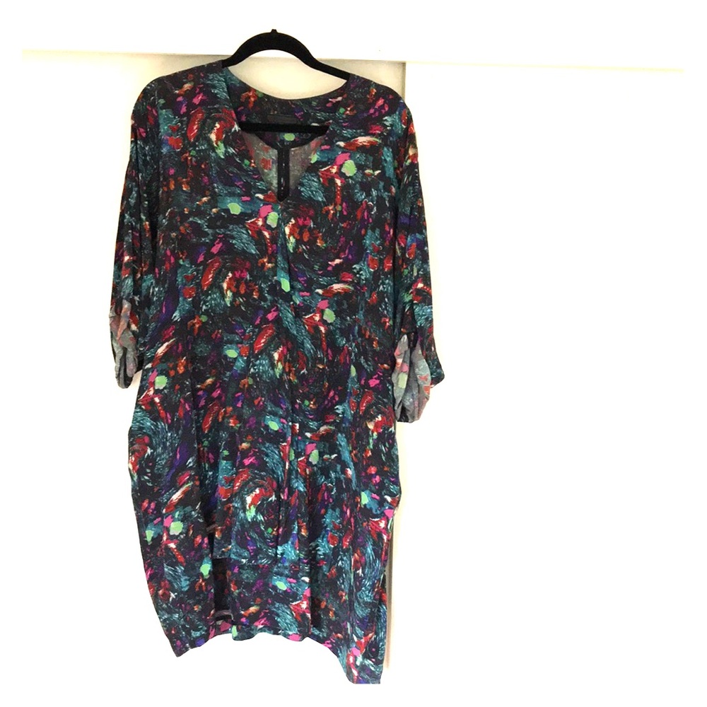LOVE RICHARD CHAI PRINTED TUNIC DRESS - Picture 6 of 8